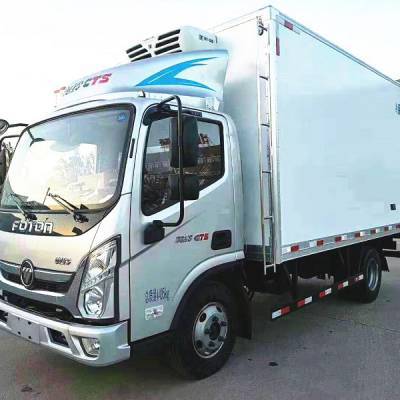 福田奧鈴CTS 4米2冷藏車 藍(lán)牌冷鏈運(yùn)輸?shù)目煽恐x